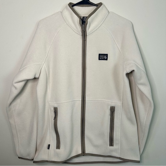 Mountain Hardwear Polartec Double Brushed Full Zip Deep Pile Fleece Jacket Large - Picture 2 of 6